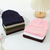 Korean Style Acrylic Knit Hat: Simple, Warm, Versatile Wool Hat with Ear Protection for Autumn and Winter