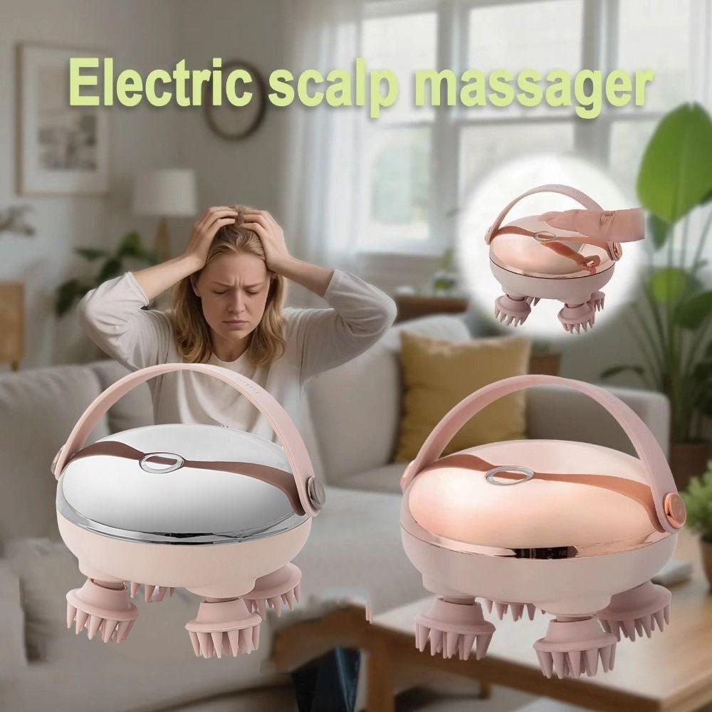 Waterproof Scalp Massager Rechargeable Hair Scalp Massager  Shoulder/Neck/Head