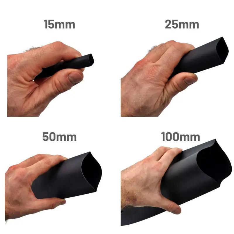 Heat Shrink Tubing Rc 8.0 2:1 Red-Black Set 2 (1 + 1 )