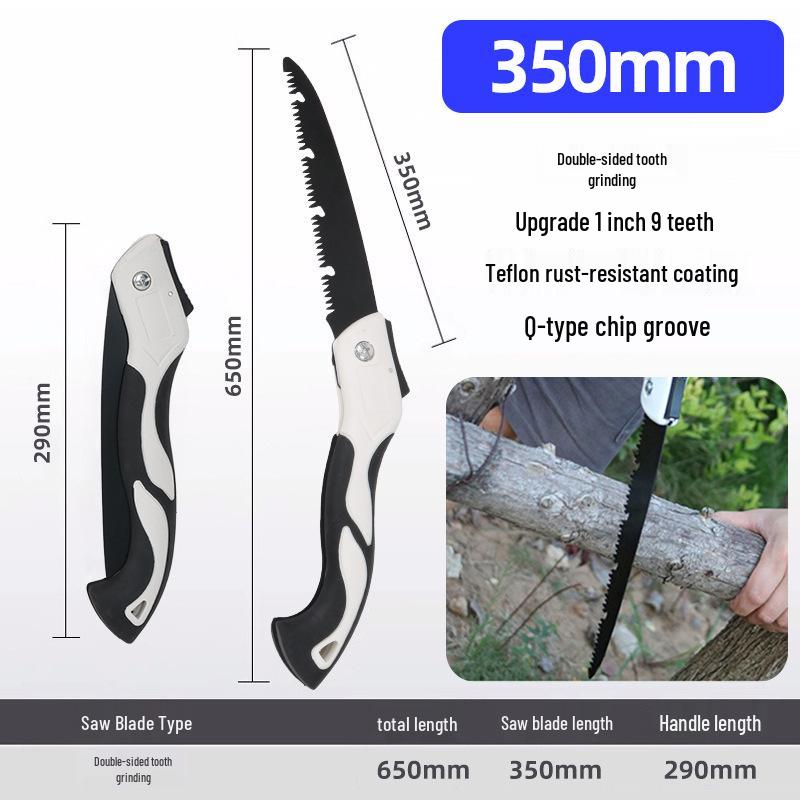 Zusammenklappbare Handsäge für den Außenbereich mit mehreren Spezifikationen zum schnellen Fällen und Beschneiden von Bäumen