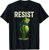 Vintage Resist Funny Frog Portland Frog Protest Unisex T-Shirt