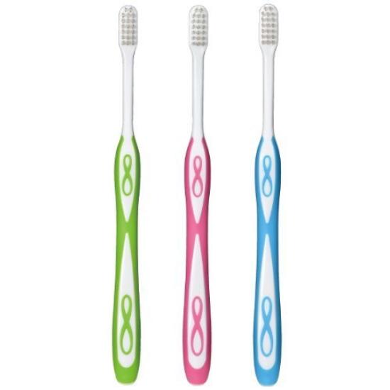 Lover8 Slim Toothbrush with All-Tapered Bristles, 30-Pack
