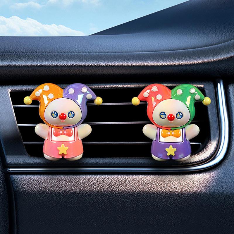 Car Air Outlet Perfume Longer Fragrance Cartoon Doll Car Scents Air Freshener Natural Automotive Air Fresheners Car Scents