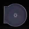 1/3Pcs Transparent Plastic Single Piece Round Disc Case Cd Case Thickened Cd Dvd Disc Box Disc Case Storage Box