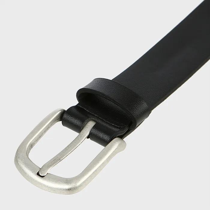 RIVET HEXAGON ECO LEATHER BELT BLACK BQ4AA001