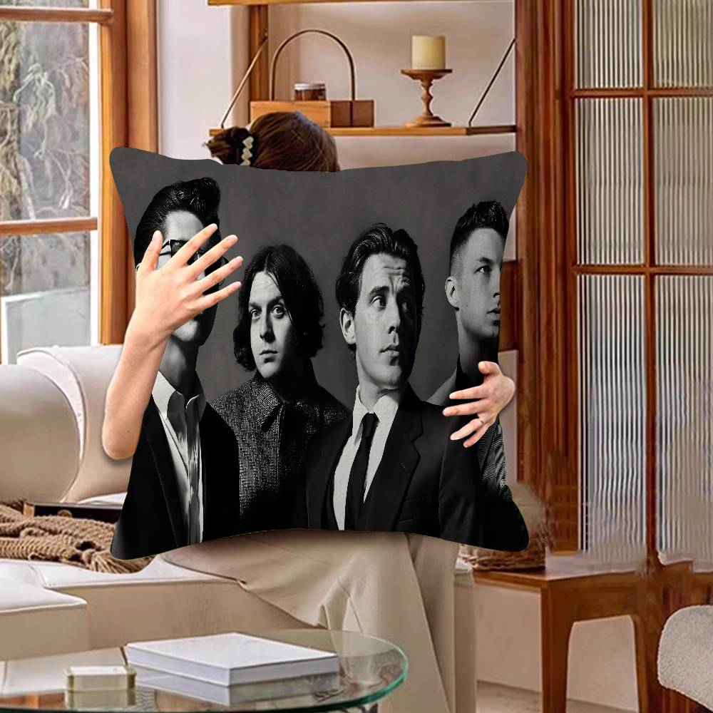 A-Arctic M-Monkeys Band Singer Retro Pillow Cushion Cover Pillowcase Living Room Sofa Home Decor Customized