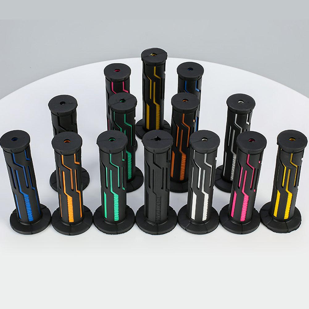 New Universal Motorcycle 7/8" 22mm Handlebar Grips Molded Grips For Honda Kawasaki Yamaha Ducati Suzuki BMW Vespa Aprilia