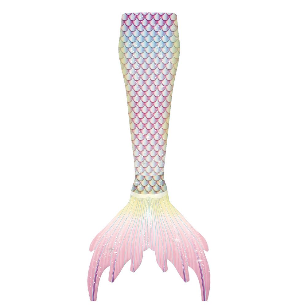 Costum de baie Costum de Prințesă Sirena pentru Copii cu Coadă - Stil Nou pentru Fete