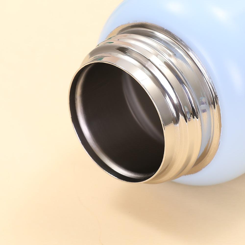 Cute Cartoon Children Thermal Cup Pop-up Lid Thermal Water Bottle Insulated Cup  Drinkware