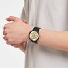 Swatch Quartz Movement National Trend Large Dial Unisex Watches Gold SB03Z102