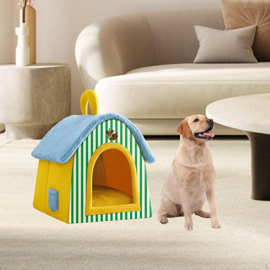 Katzenbettzelt, süßes Haustiernest, waschbar, bequemes Schlafhaus für kleine Tiere