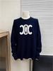 Men's CE Home 25SS Autumn/Winter Big Logo Jacquard Knit Sweater