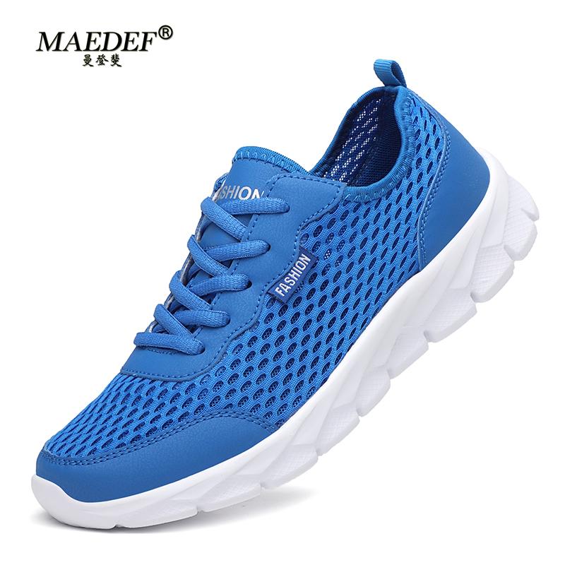 MAEDEF Mens Shoes Sneakers for Men Breathable Athletic Jogging Running Walking Sports Shoes Men Flats Shoe Tennis Men's Shoes