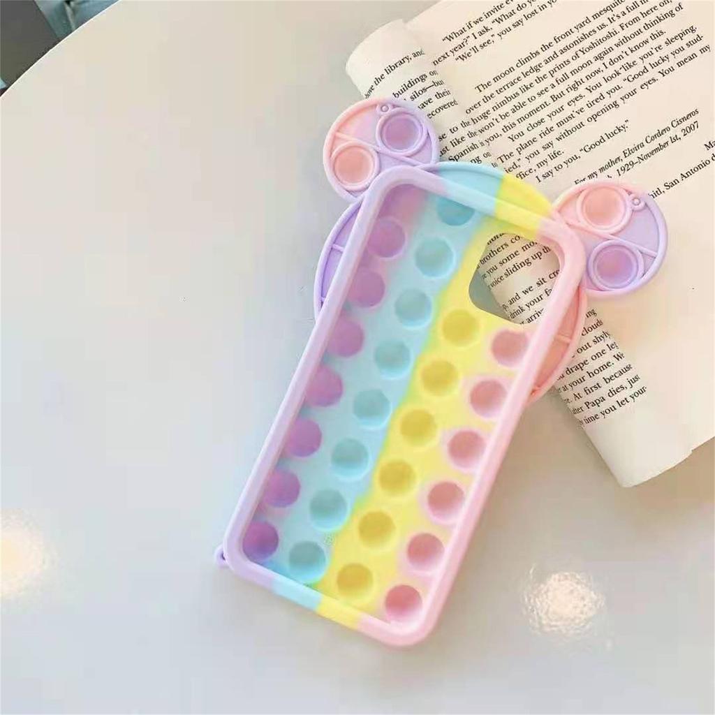  Reliver Stress Toys  Phone Case For  11 Series Push Bubble