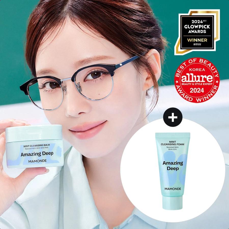 

Mamonde Amazing Deep Mint Charcoal-Ate Cleansing Balm 90ml Set (+7ml) 90ml Set (+7ml)