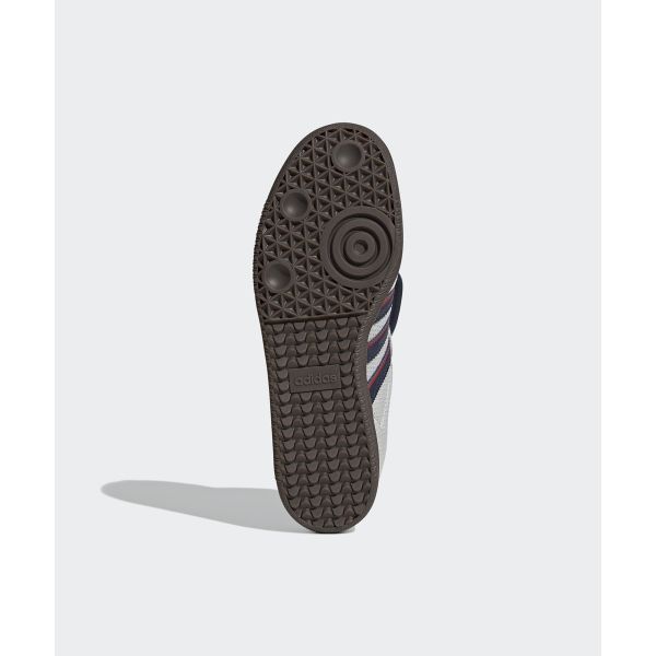 adidas Samba LT Branco Cristal Azul Escuro Tênis Unissex Goma-5 IE9169
