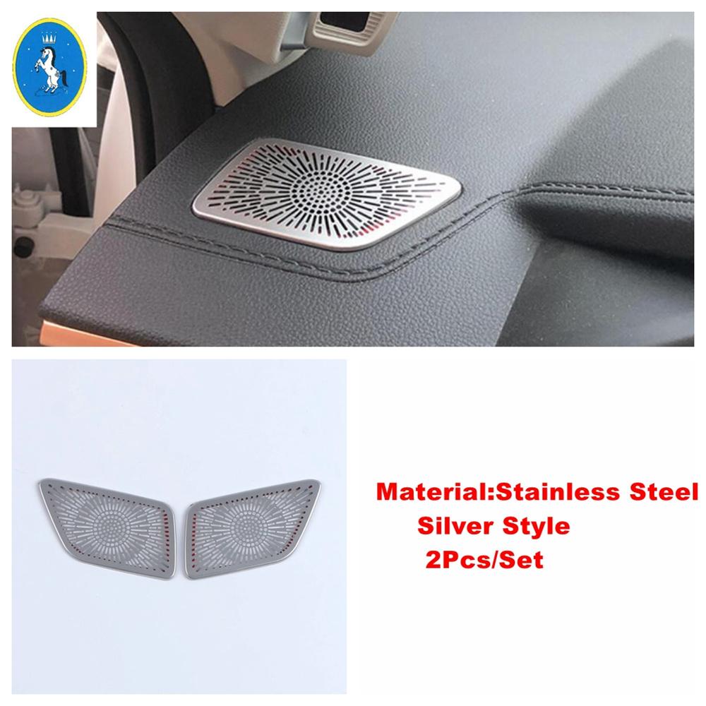 Silver Auto Storage Box / Door Stereo Speaker / Handle Bowl Panel Cover Trim For Haval Jolion  - 2024 Interior Accessories