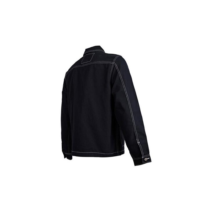 Converse Jackets Men's Black Lapel Moderate Workwear 10020896-A01