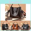 Stylish Bucket Bag For Women With Elegant Crocodile Texture And Versatile Colors