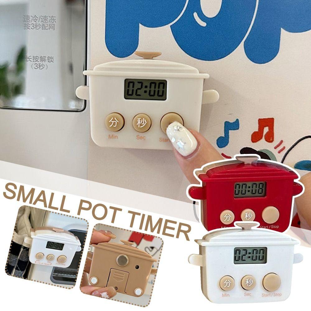 LCD Kitchen Timer Digital Alarm Durable Time Manager  for Baking Cooking Sports Reminder