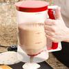 Pancake Mix Dispenser Handheld Cupcakes Batter Cup 900ml Batter Pourer Dispenser Leak-Proof Pancake Maker Separator With