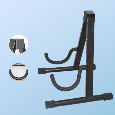 A-type Guitar Stand Metal Guitar Bass Stand A-type Folding Adjustable Stringed Musical Instrument Accessories Guitar Stand