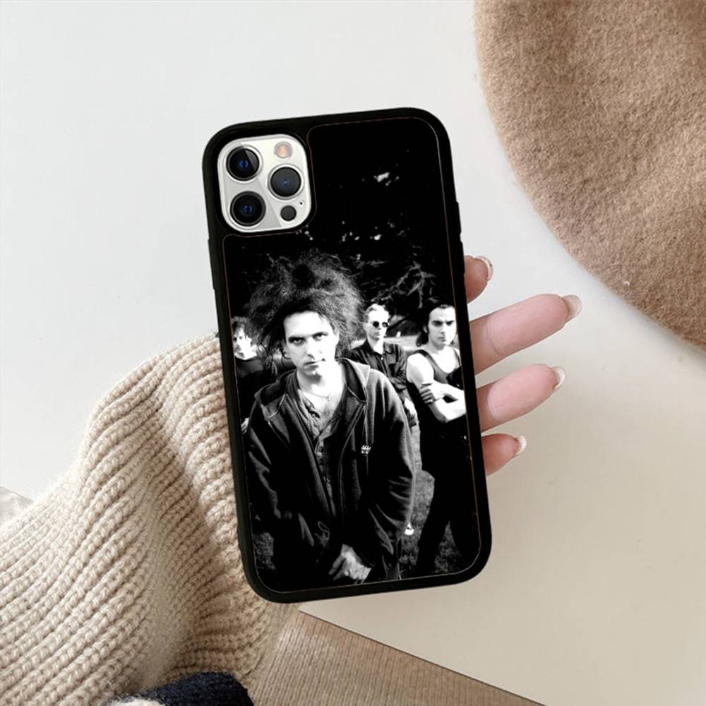 

Band THE C-CURE Phone Case For iphone 11 12 13 14 15 Pro Max 17 16 Plus Hard PC+TPU Back Cover iPhone 13 Mini