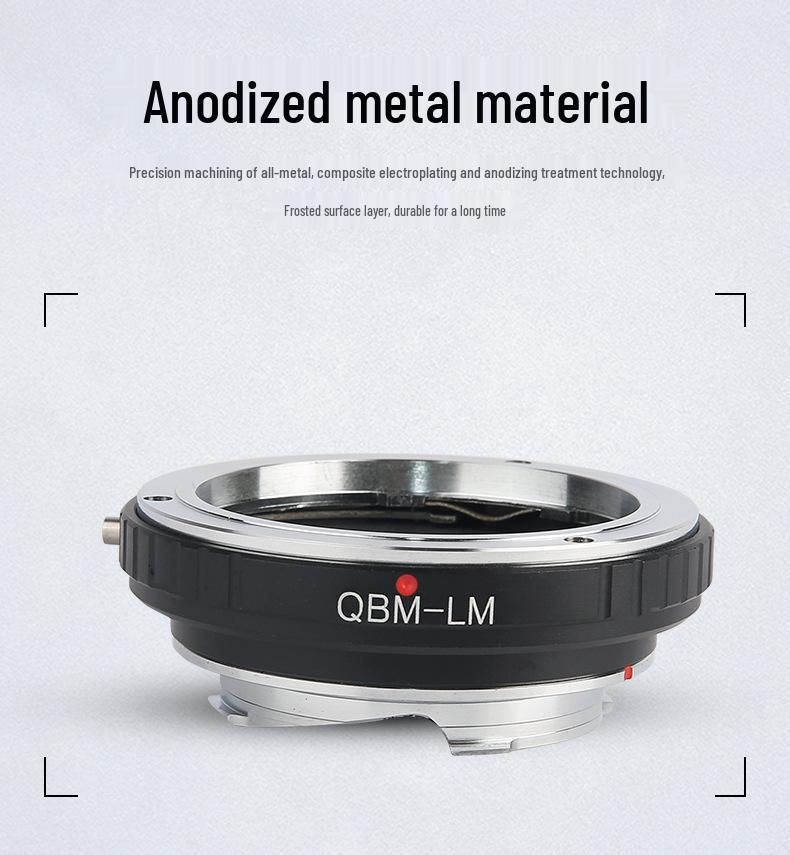 QBM-LM Lens Adapter Ring for ROLLEI QBM To Leica M Cameras, Compatible with Tian Gong M.