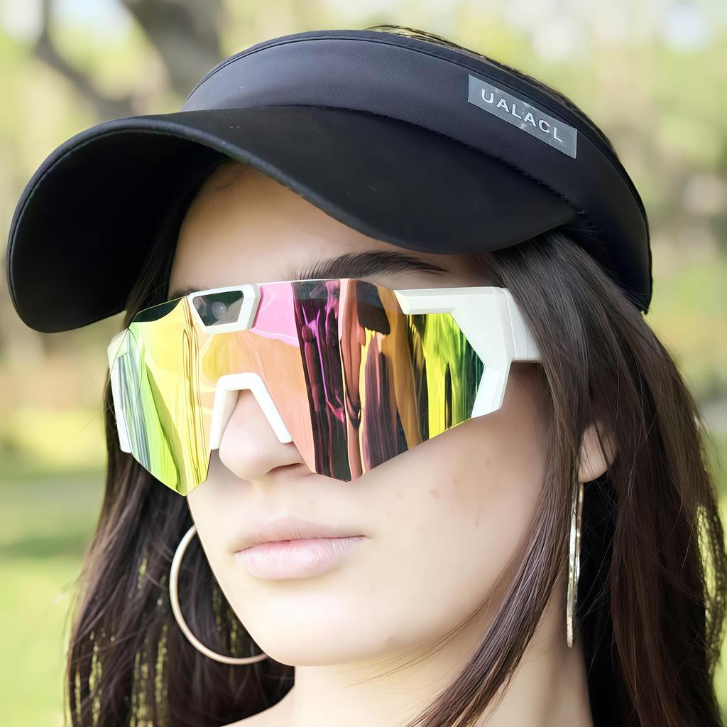 High-Tech Smart Sports Sunglasses with Camera & Weather Band for Audio/Video Recording
