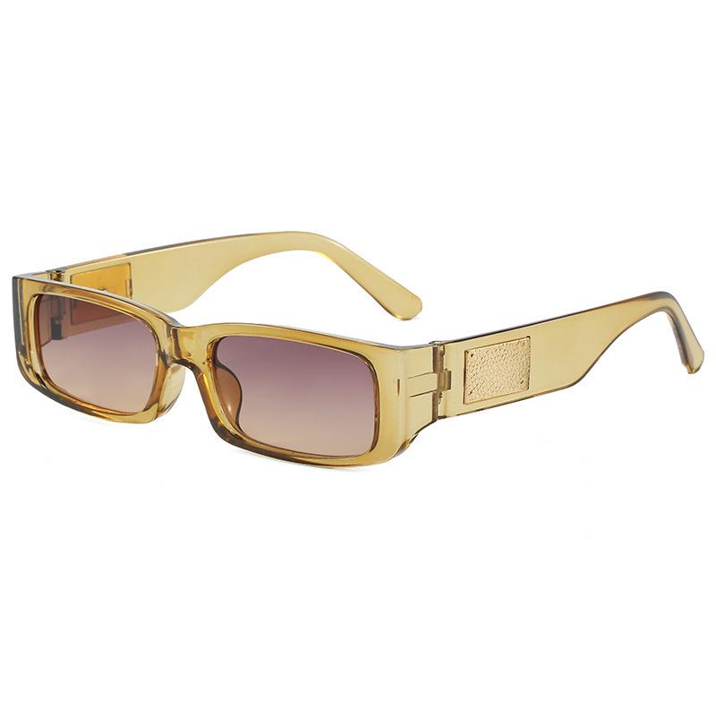 X12110 Trendy Small Frame Sunglasses - Light Luxury High-End Hip Hop Street Style