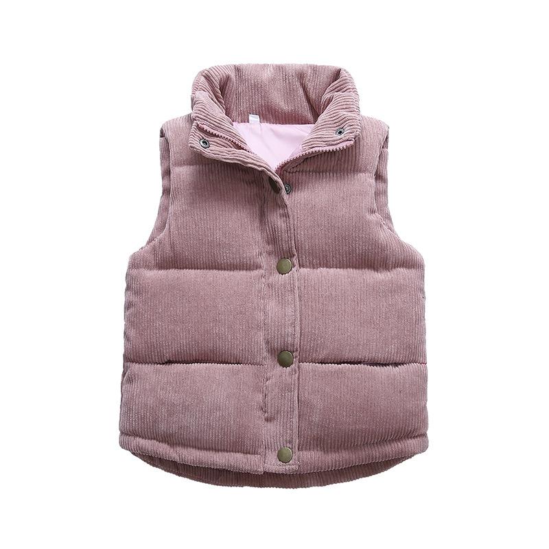 Autumn Children Warm Thicken Vest Baby Cotton Waistcoat Kids Outerwear Coat Children Clothing Boys Girls  Jackets Vest