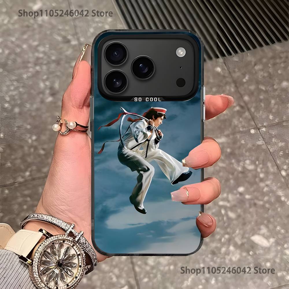 C-Conan Gray Wishbone Phone Case For iPhone 17,16,15,14,13,12,11,Pro,Max,Plus,Black Matte Shockproof Cover iPhone12