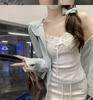 Women's Lace Bow Slim Fit Camisole - Plus Size Spring/Summer 2026
