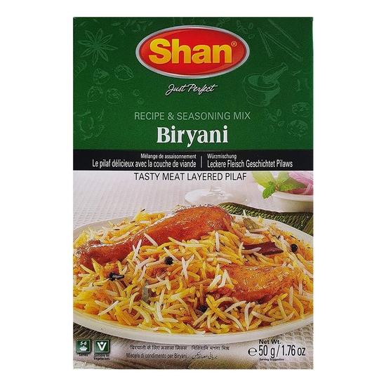 Shan Biryani Senf Masala, 6er Pack, 6 x 50 g