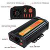 1600W Pure Sine Wave Inverter  DC 12V to 110V AC  Converter and Peak Power 3000W Car Inverter with 2.1A Dual USB Ports Quick