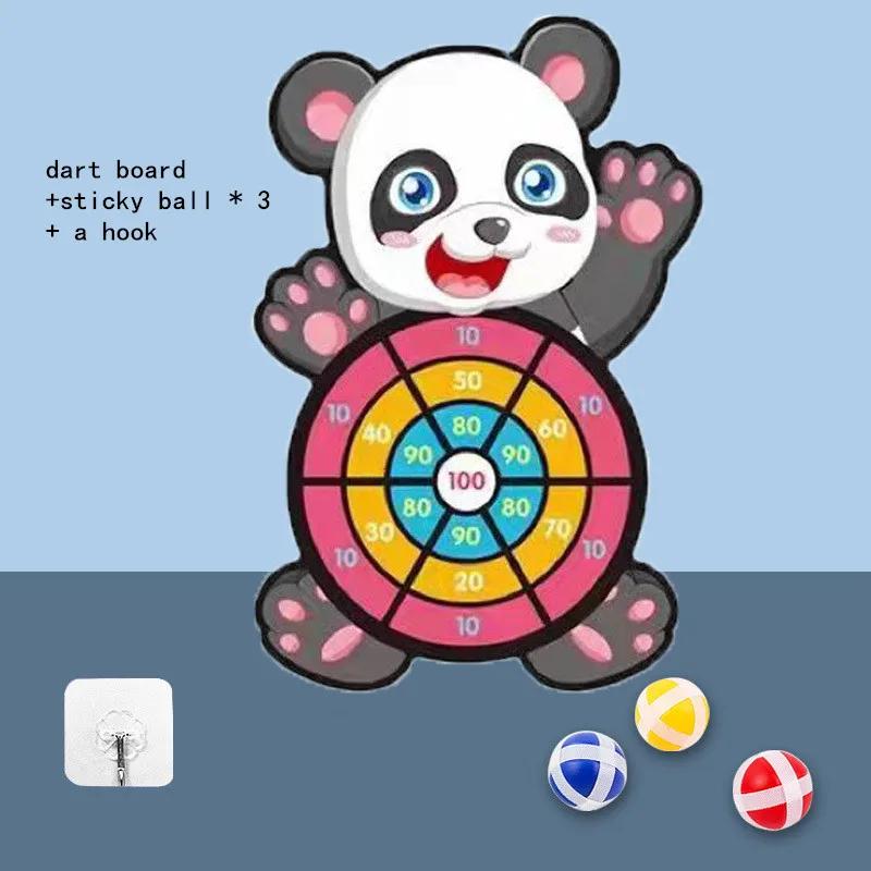 Zestaw do koszykówki dla dzieci Kreatywne zwierzęta z kreskówek Stojak do koszykówki Gra na zewnątrz w pomieszczeniach Sport Zabawki do zabawy dla dzieci