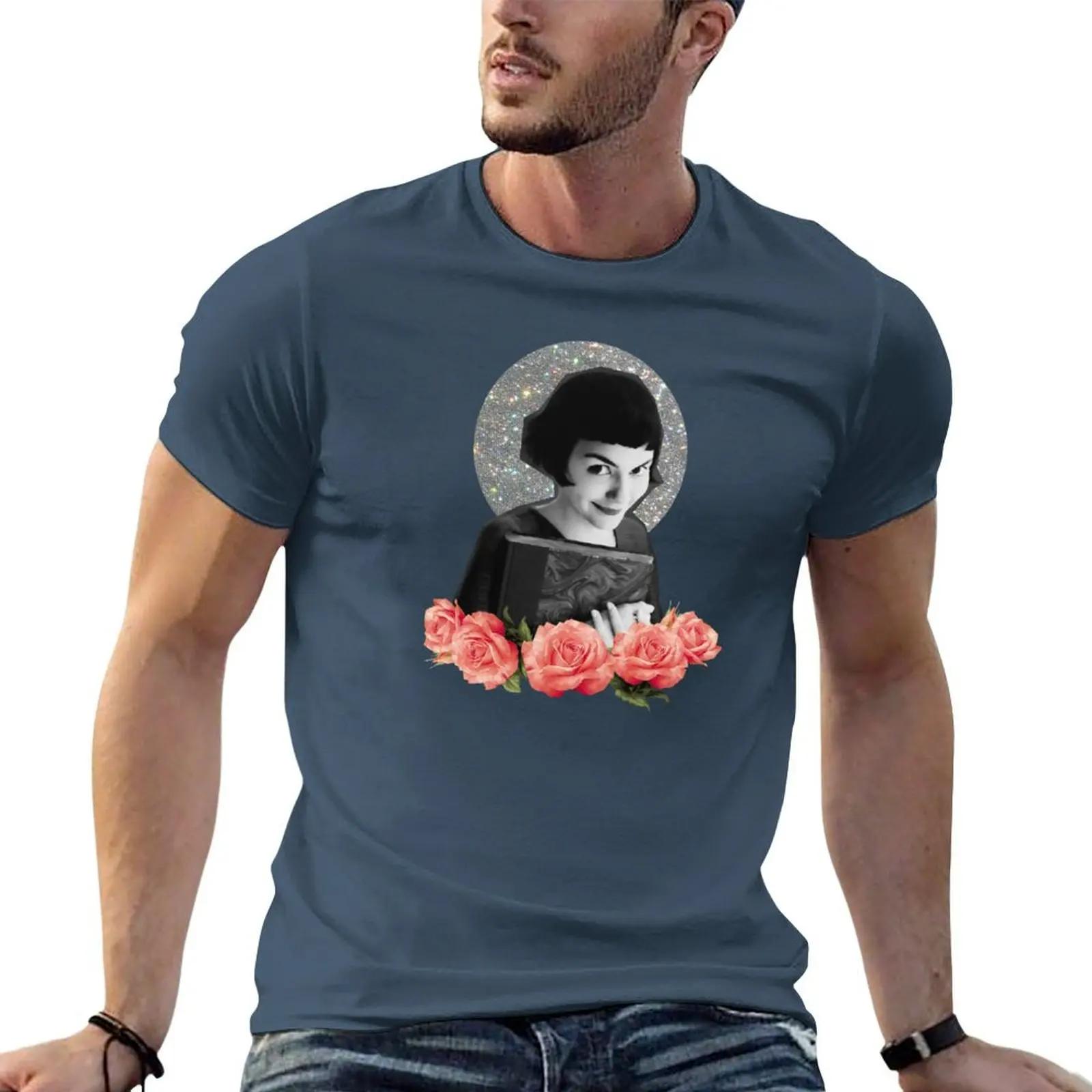 

amelie TShirt graphic t shirt vintage customs design your own men clothings S