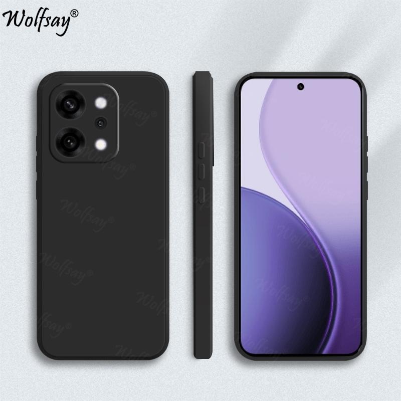 Case For Oppo Reno 14 Pro Case Anti-knock Soft Original Liquid Silicone Back Case For Oppo Reno 14 Pro Cover For Oppo Reno14 Pro