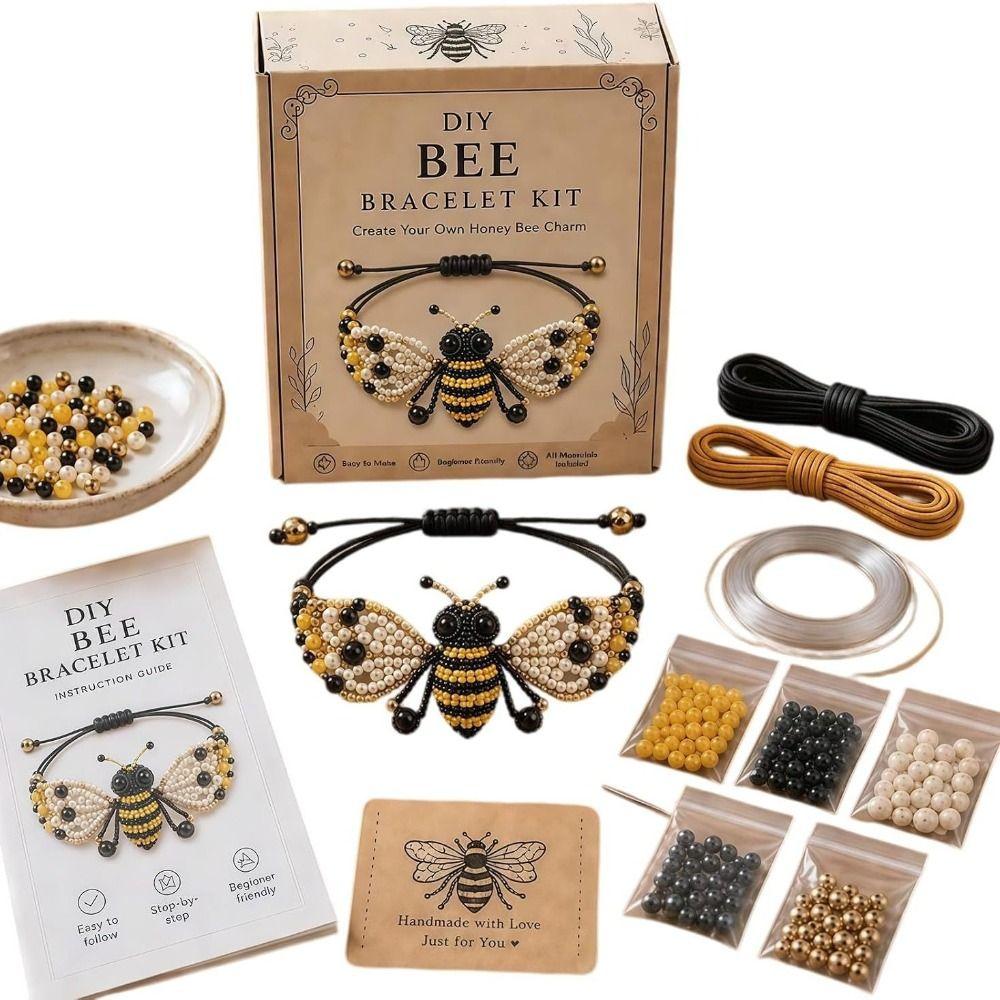 Hummingbird Design Beaded Bracelet Making Kit Full Set Handmade Bracelet Craft Set  Gift Giving