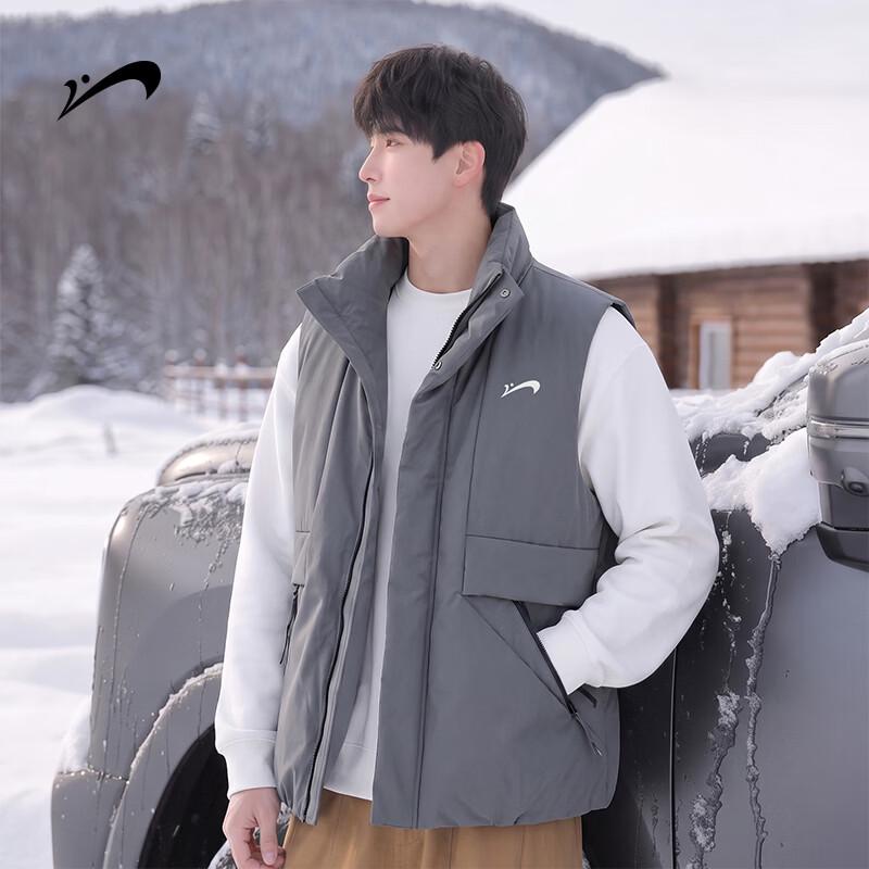 Men's Casual Stand-Collar Sleeveless Padded Vest