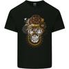 Steampunk Skull Unisexs Light Cotton TShirt