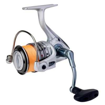 AbuGarcia CARDINAL III SX2500H Hohe Übersetzung PE2 150m Spinnrolle mit PE-Schnur und Ersatzspule -
