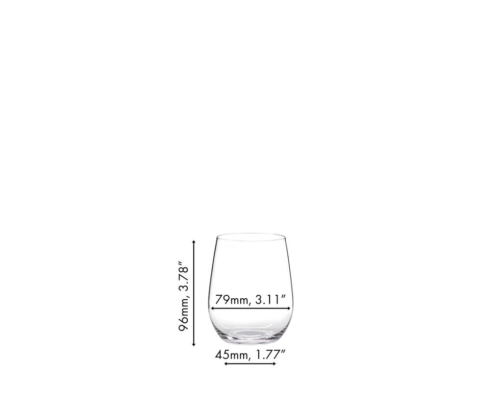 Authentisches RIEDEL Weißweinglas-Set (Paar) - Riedel O Viognier/Chardonnay 320ml (Produktcode: 0414/05)