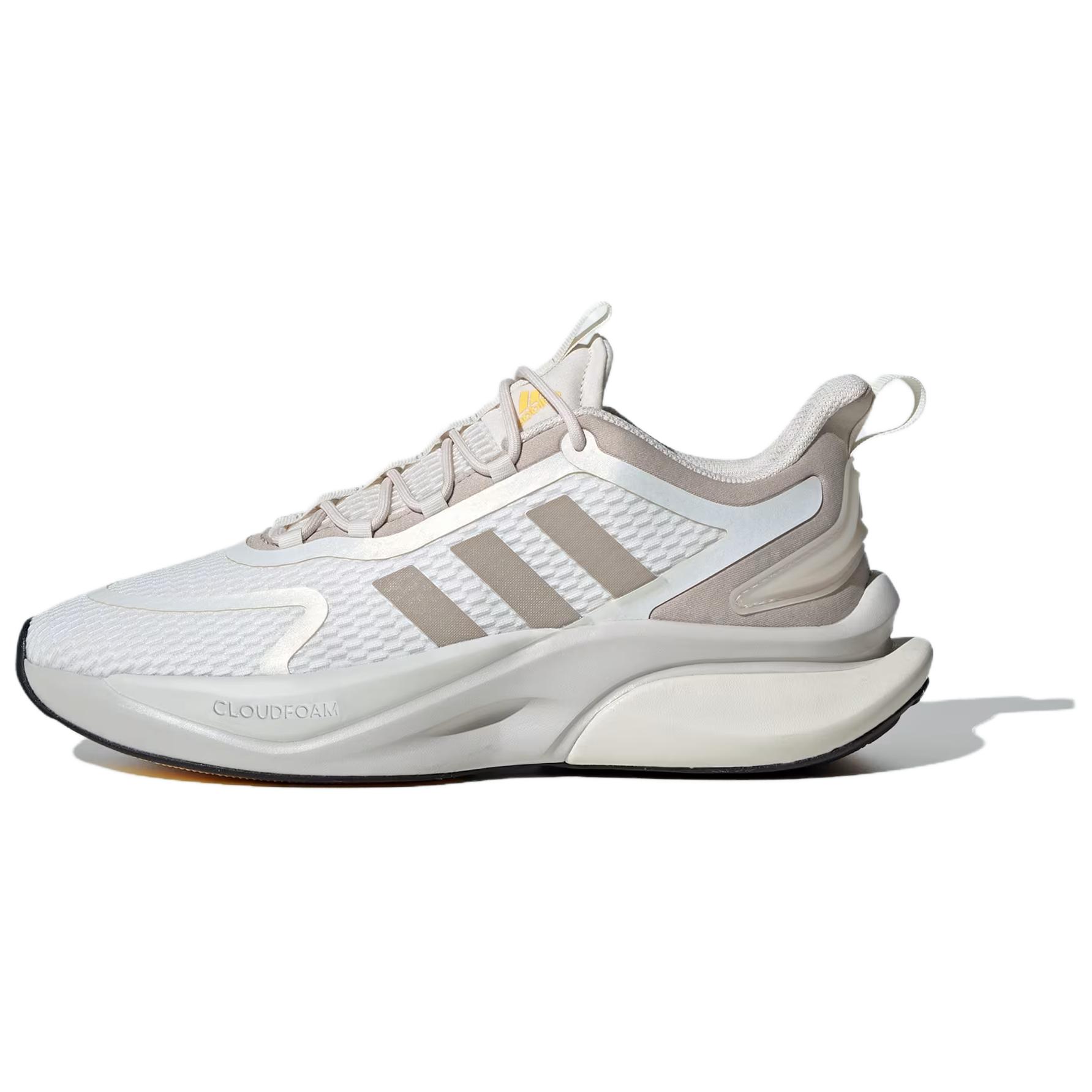 

New Adidas Alphabounce+ Slip Resistant Abrasion Resistant Low top Casual Running Shoes Men s Gray IG3582 44