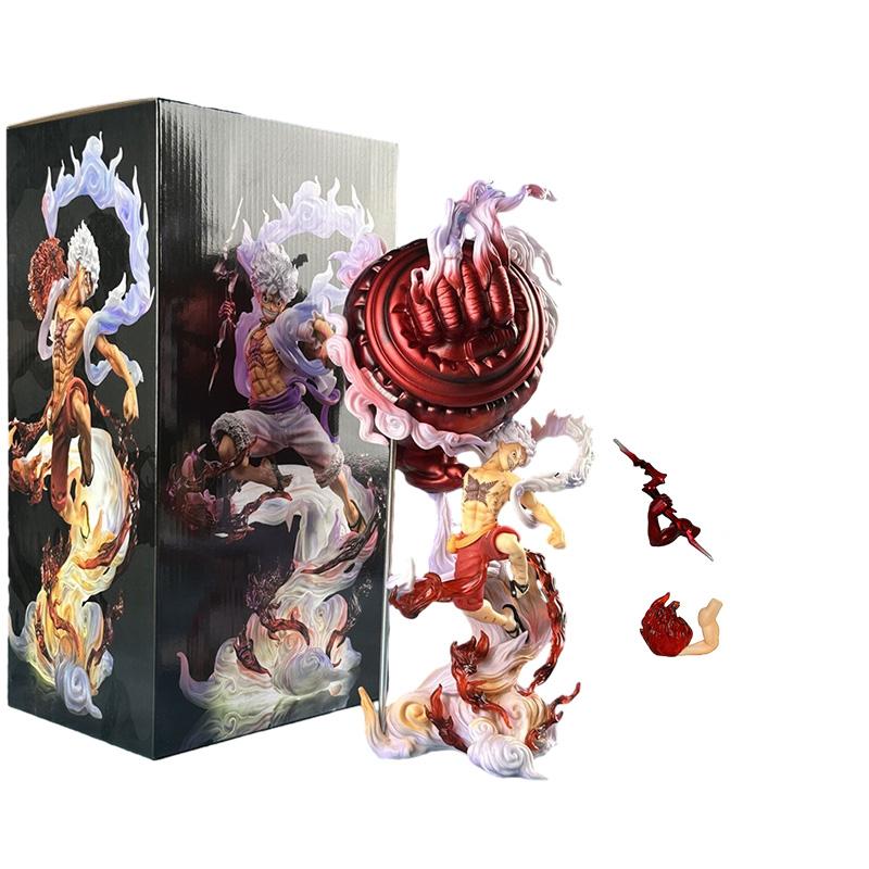 

Monkey One Piece D Luffy Figure Pvc Throne Ghost Action Table Gift Decoration StyleA