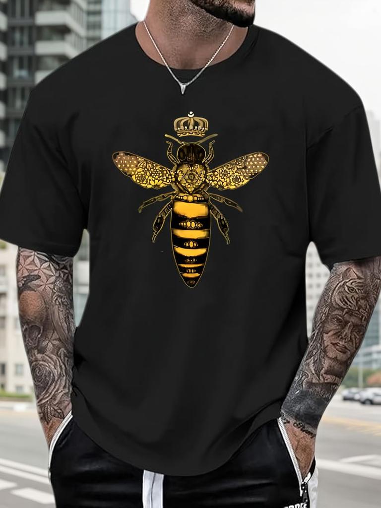 100 Cotton Casual Black TShirt With Print Soft Breathable And Comfortable Round Neck Tee For Summer Perfect For Casual AttireComfortable Clothing