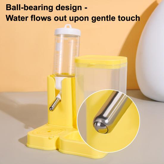 Hamster Toy Leak-Proof Design Easy To Clean Automatic Water Food Feeder Small Pets Guinea Pigs Rabbits Pet