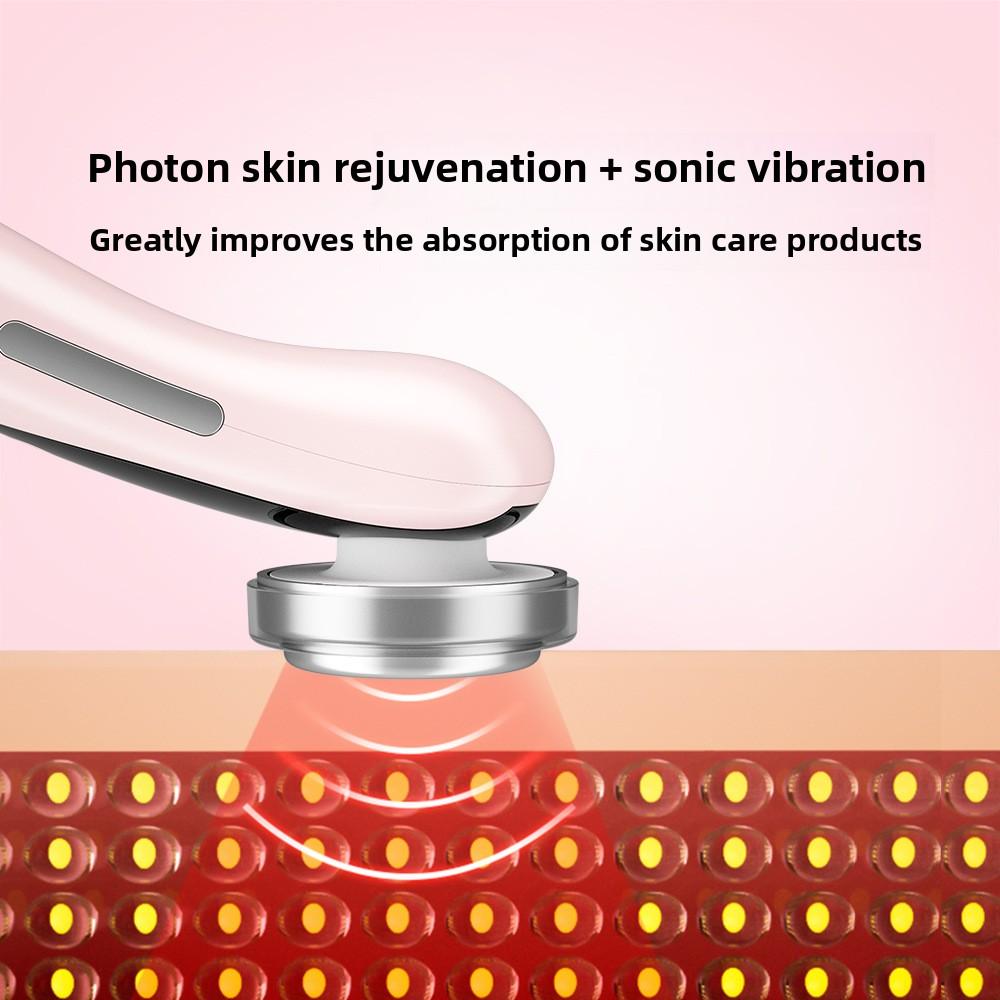 Schönheitsinstrument Haushalt Gesichtseinführer Massage Vibration Gesichtsreiniger