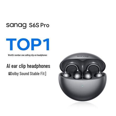 Saina S6S Pro Bone Conduction Ear-Clip Headphones
