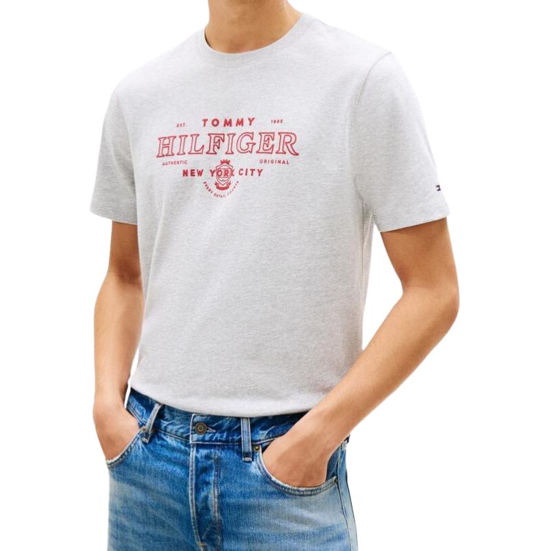 Tommy Hilfiger Logo Print Loose Fit Short Sleeve T-Shirt Men Tops MW42387000P01